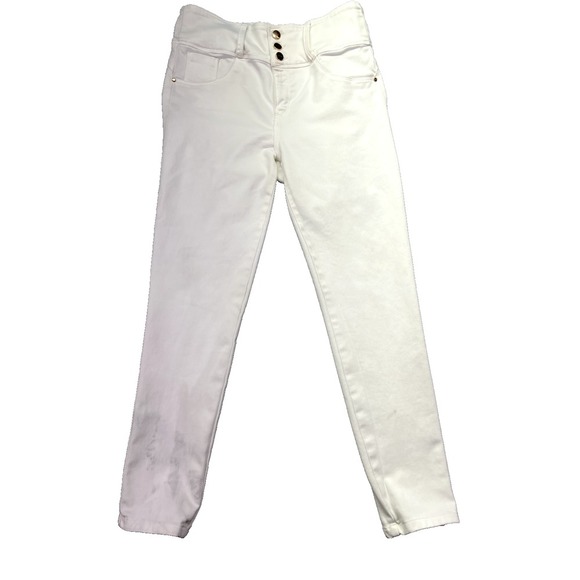Ofori Jeans Angeline‎ Colombian Push Up Butt Lift Jeans Sz 30" White Skinny - Picture 1 of 13